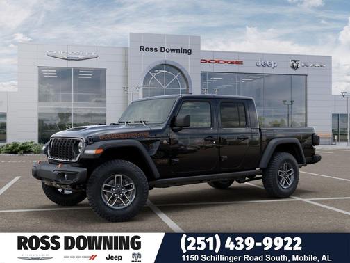 Black Clearcoat 2026 Jeep Gladiator Mojave 4x4