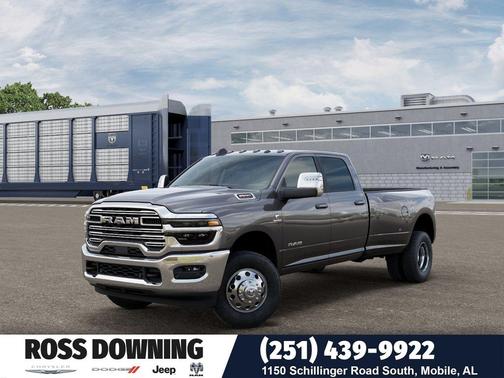 Granite Crystal Metallic Clearcoat 2026 RAM 3500 Laramie Crew Cab 4x4 8' Box