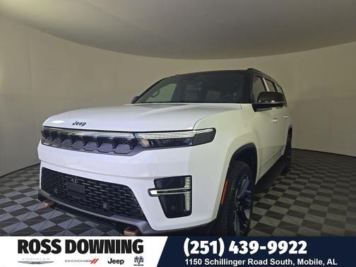Bright White Clearcoat 2026 Jeep Grand Wagoneer 85th Anniversary Edition 4x4