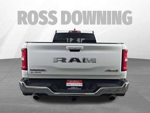 Bright White Clearcoat 2025 RAM 1500 Laramie