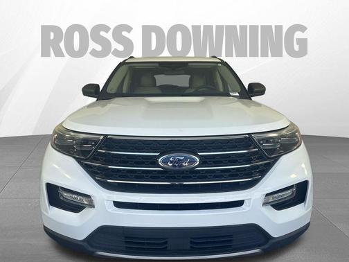 Star White Metallic Tri-Coat 2020 Ford Explorer XLT