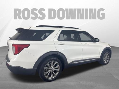 Star White Metallic Tri-Coat 2020 Ford Explorer XLT