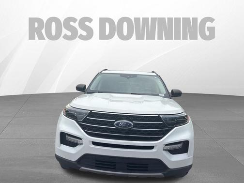 Star White Metallic Tri-Coat 2020 Ford Explorer XLT