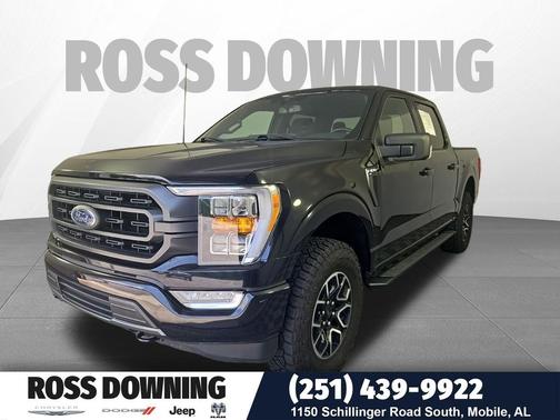 Agate Black Metallic 2021 Ford F-150 XLT