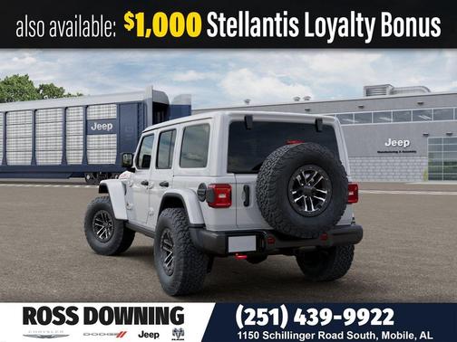 Bright White Clearcoat 2026 Jeep Wrangler Rubicon