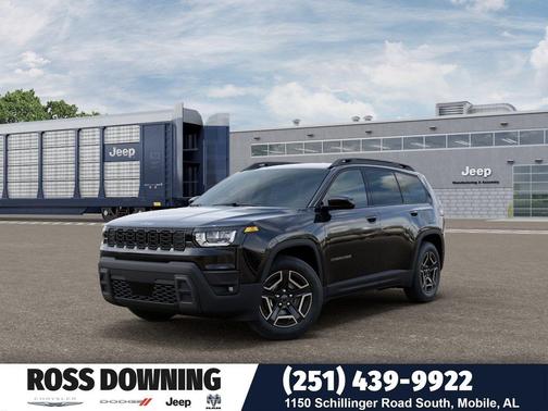 Diamond Black Crystal Pearlcoat 2026 Jeep Cherokee Laredo 4x4
