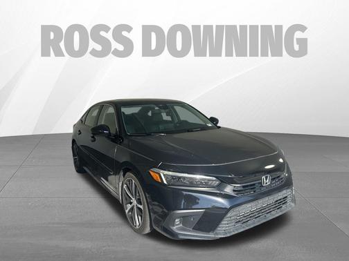 Crystal Black Pearl 2022 Honda Civic Touring