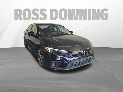 Crystal Black Pearl 2022 Honda Civic Touring