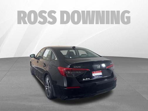 Crystal Black Pearl 2022 Honda Civic Touring