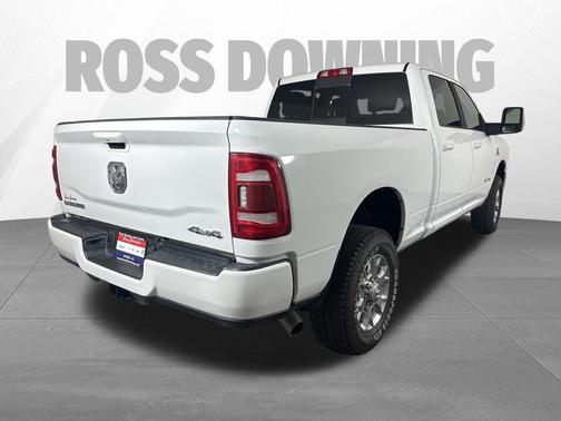 Bright White Clearcoat 2024 RAM 2500 Laramie Crew Cab 4x4 6'4' Box