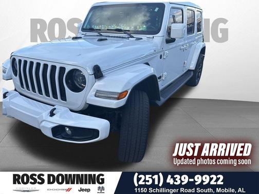 Bright White Clearcoat 2023 Jeep Wrangler 4-Door High Altitude 4x4