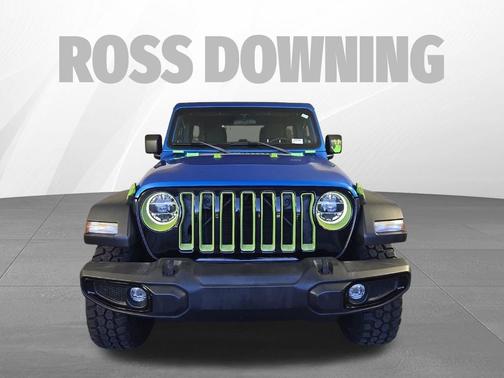 Hydro Blue Pearl Coat 2021 Jeep Wrangler Willys