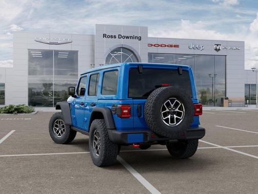 Hydro Blue Pearlcoat 2026 Jeep Wrangler Rubicon