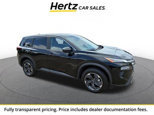 Black 2025 Nissan Rogue SV