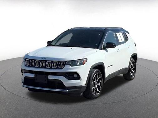 Bright White Clearcoat 2025 Jeep Compass Limited