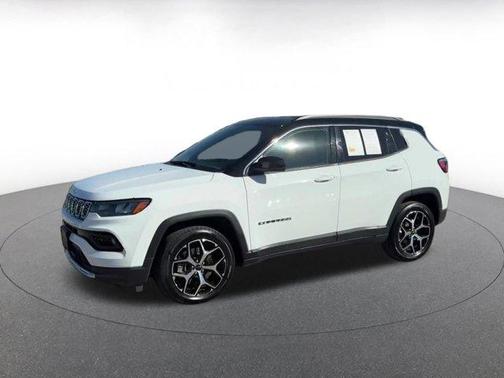 Bright White Clearcoat 2025 Jeep Compass Limited