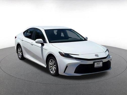 White 2025 Toyota Camry LE