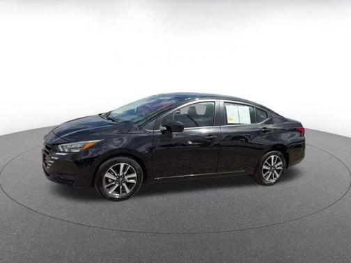 Black 2025 Nissan Versa 1.6 SV