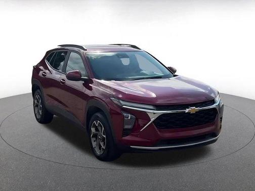 Crimson Metallic 2025 Chevrolet Trax LT
