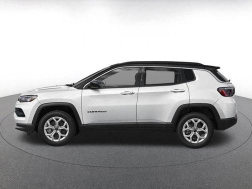 Bright White Clearcoat 2025 Jeep Compass Limited