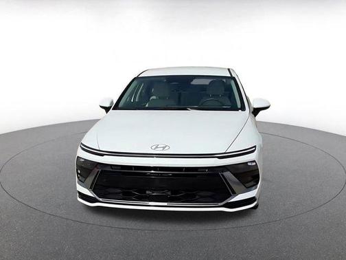 White 2025 Hyundai SONATA Hybrid SEL