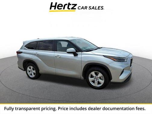 Silver 2025 Toyota Highlander LE