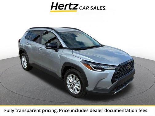 Silver 2025 Toyota Corolla Cross LE