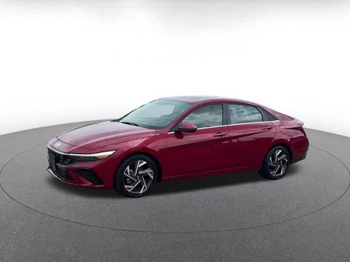 Red 2025 Hyundai ELANTRA HEV Limited