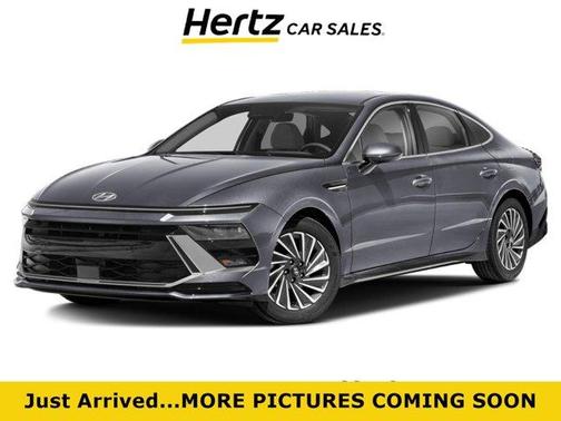 Portofino Gray 2025 Hyundai SONATA Hybrid SEL