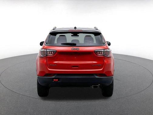 Red 2025 Jeep Compass Trailhawk