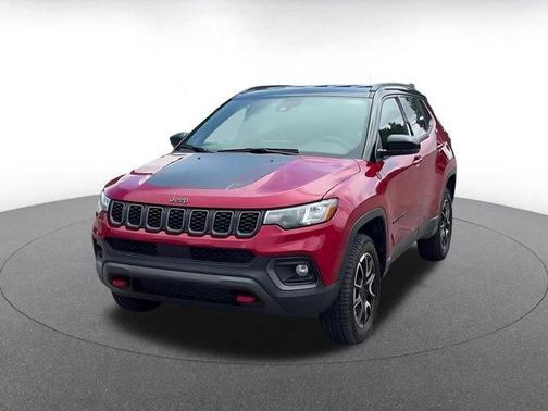 Red 2025 Jeep Compass Trailhawk