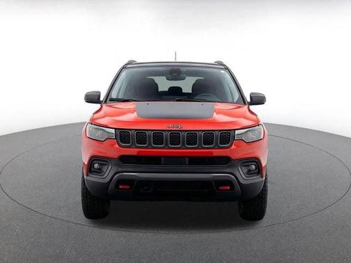 Red 2025 Jeep Compass Trailhawk