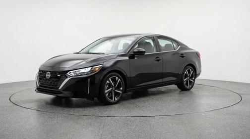 Black 2025 Nissan Sentra SV
