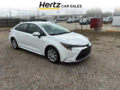 White 2025 Toyota Corolla LE