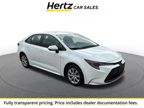 White 2025 Toyota Corolla LE