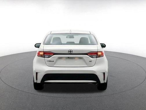 White 2025 Toyota Corolla LE