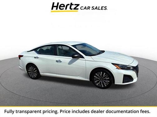 White 2025 Nissan Altima SV