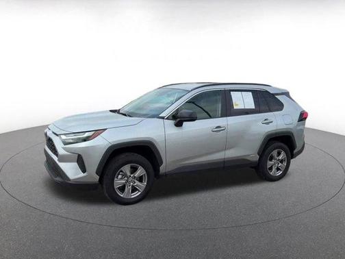 Silver 2025 Toyota RAV4 Hybrid LE