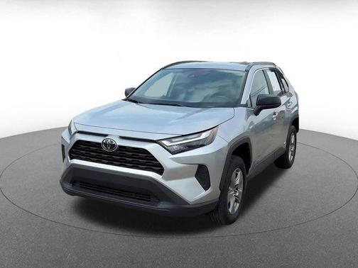 Silver 2025 Toyota RAV4 Hybrid LE