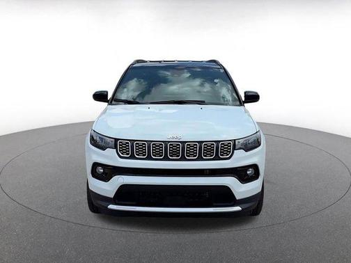 Bright White Clearcoat 2025 Jeep Compass Limited