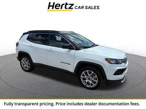 Bright White Clearcoat 2025 Jeep Compass Limited