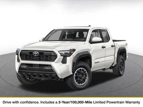 White 2025 Toyota Tacoma SR