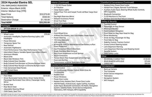 2024 Hyundai ELANTRA SEL