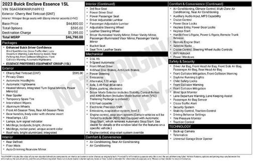 2023 Buick Enclave ESSENCE