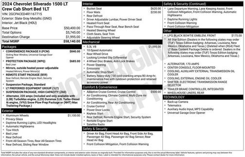 2024 Chevrolet Silverado 1500 LT