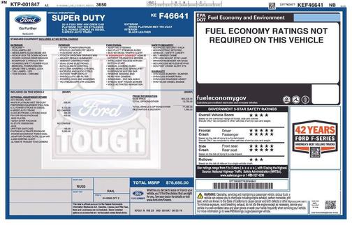2019 Ford F-250 Platinum