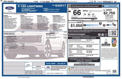2023 Ford F-150 Lightning Platinum