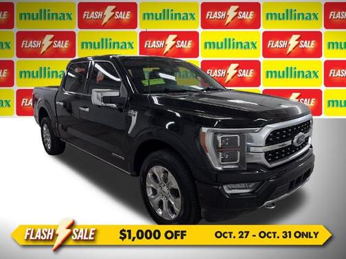AGATE BLACK METALLIC 2023 Ford F-150 PLATINUM