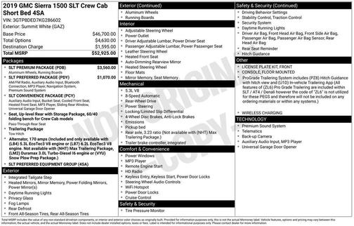 2019 GMC Sierra 1500 SLT