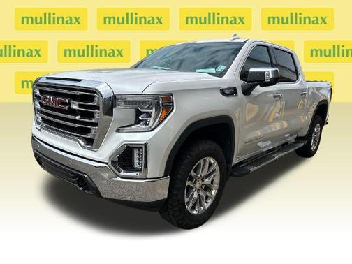 White Frost Tri-Coat 2020 GMC Sierra 1500 SLT